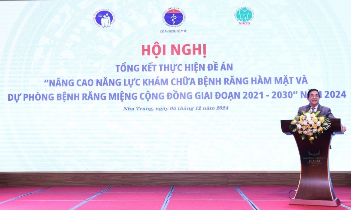 PGS.TS. Lương Ngọc Khuê - Nguyên Cục trưởng Cục Quản lý Khám, chữa bệnh - Bộ Y tế phát biểu